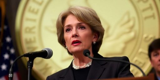 Senator Lummis speaking against Trump's memecoin dinner offer.