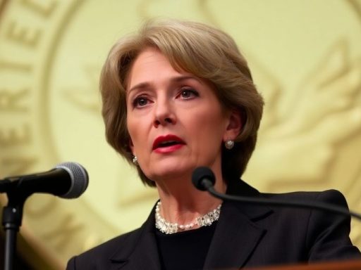 Senator Lummis speaking against Trump's memecoin dinner offer.